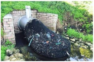 Mesh drains preventing plastic pollution in Rivers and lakes, developed in Australia