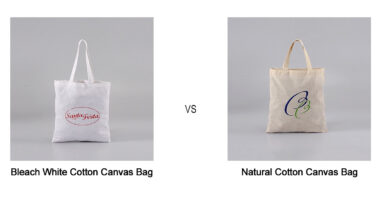 Bleach White Cotton Canvas Vs Natural Cotton Canvas- What is the difference?
